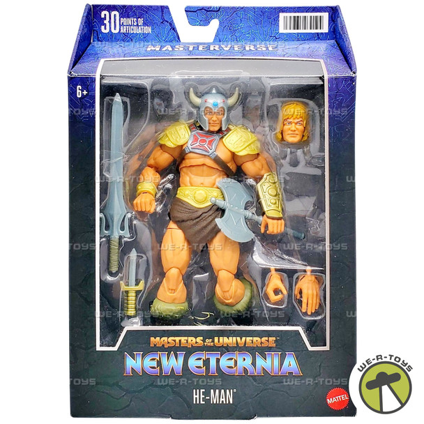Masters of the Universe Masterverse New Eternia He-Man Figure Mattel HDR37
