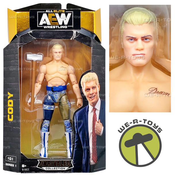 AEW Unrivaled Series 1 Cody Rhodes Action Figure Jazwares AEW0002