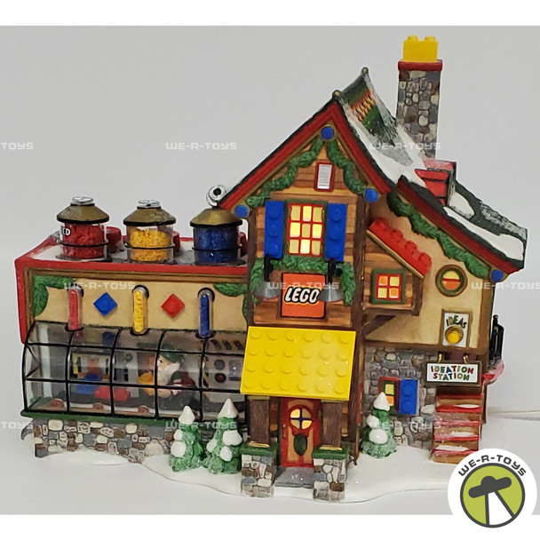 Department 56 North Pole Series LEGO Building Creation Station Lighted 56735