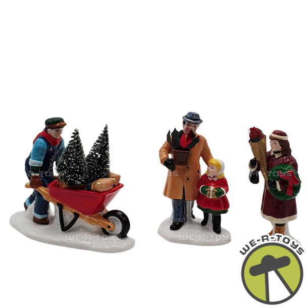 Department 56 Snow Village Christmas Visit To The Florist 54957 NEW