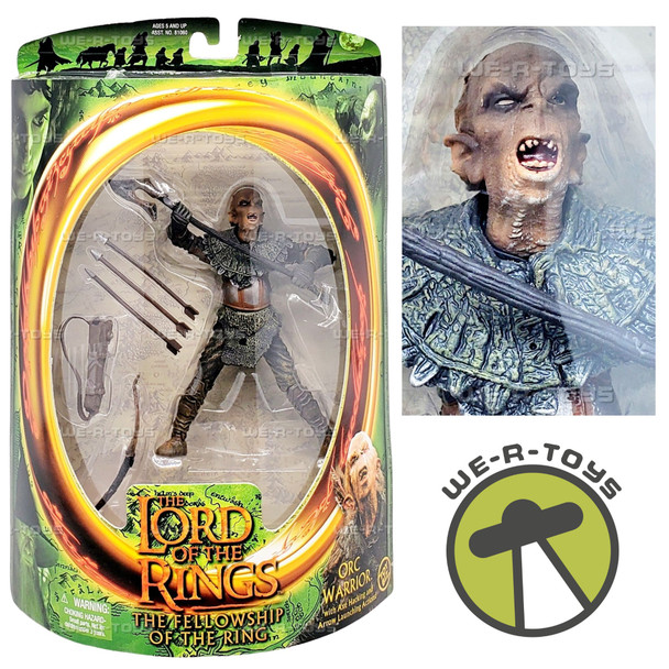 The Lord of the Rings The Fellowship of the Ring Orc Warrior Figure 81064