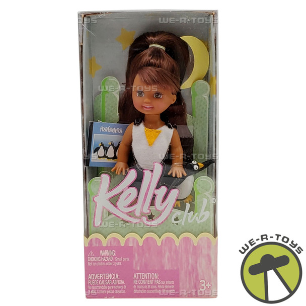 Barbie Kelly Club Keeya Doll Zoo Sleepover Penguin Pajamas Mattel 2004 NEW