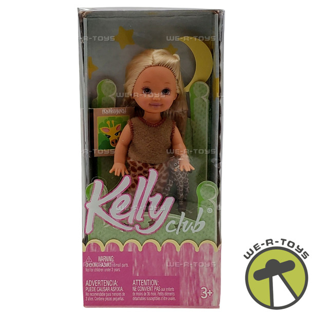 Barbie Kelly Club Kerstie Doll Zoo Sleepover Giraffe Pajamas Mattel 2004 NEW