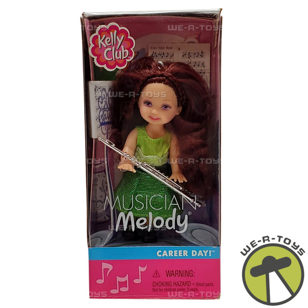 Barbie Kelly Club Musician Melody Career Day Mattel 2001 NEW