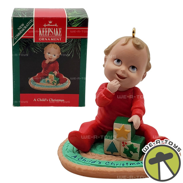 Hallmark Keepsake 1991 A Child's Christmas Ornament NEW