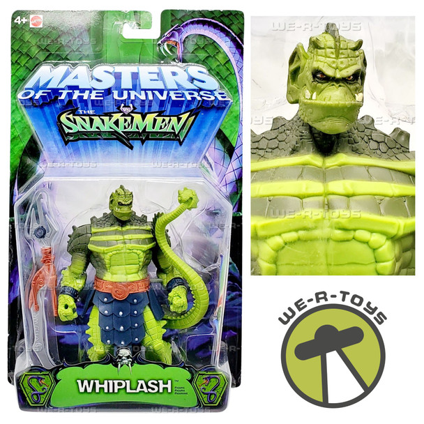 Masters of The Universe vs The Snakemen Whiplash Figure 2003 Mattel C5832