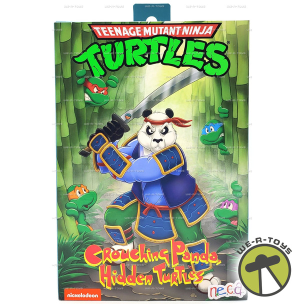 TMNT Crouching Panda Hidden Turtles Action Figure 2024 NECA #54475