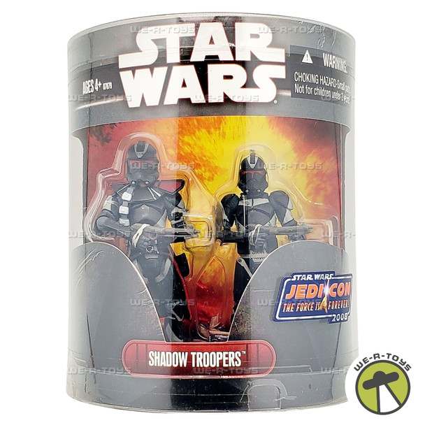 Star Wars Jedi Con 2008 Shadow Troopers Action Figures 2008 Hasbro 87879