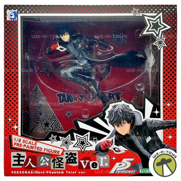 Persona 5 ARTFX J Hero Phantom Thief Version Figure Kotobukiya 00429
