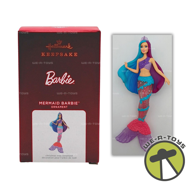 Barbie Mermaid Barbie Hallmark Keepsake Ornament With Illumination 2021 New