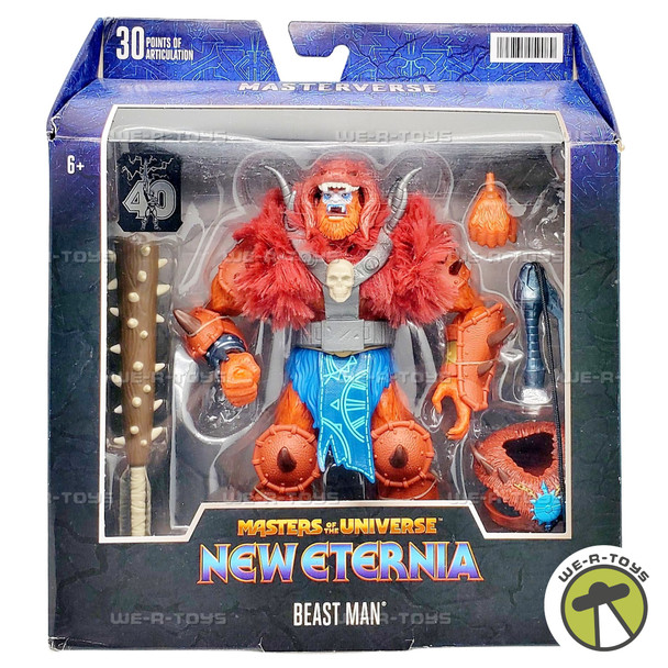 Masters of the Universe New Eternia Masterverse Beast Man Action Figure Mattel