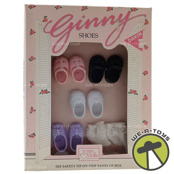 Vogue Dolls Ginny Accessory Shoe & Sock Set of 5 New 1984 Dakin #70108