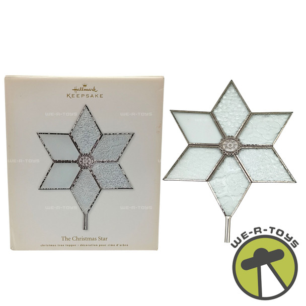 The Christmas Star Hallmark Keepsake Ornament Tree Topper 2011 New QXG3499
