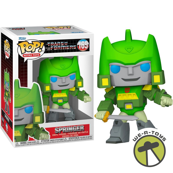 Funko Pop Retro Toys 165 Transformers Springer Vinyl Figure