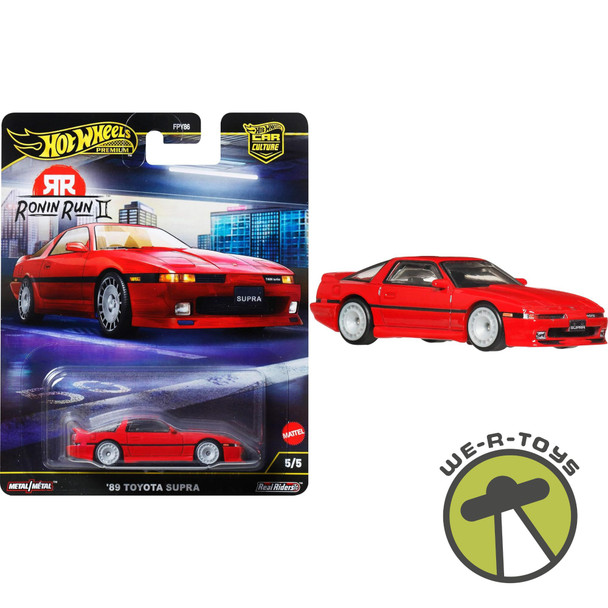 Hot Wheels Premium Car Culture Ronin Run II ’89 Toyota Supra 1:64 Scale Die-Cast