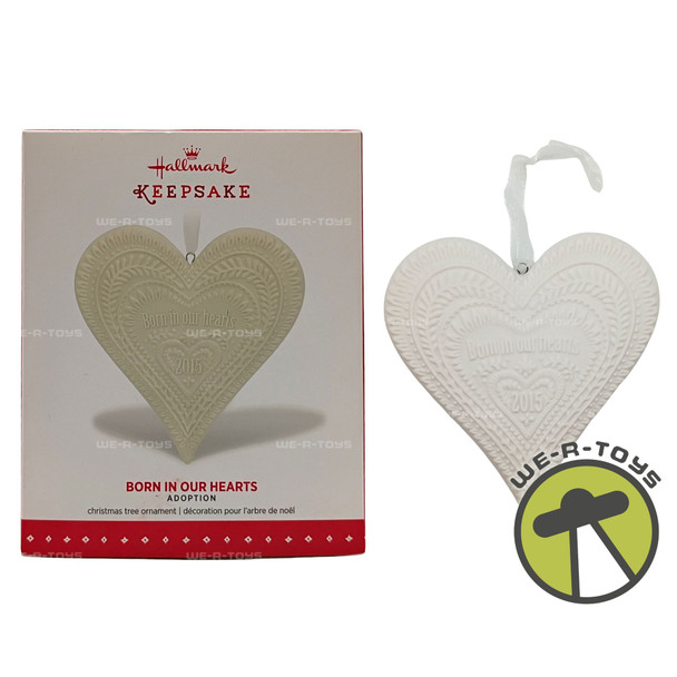 Born In Our Hearts Adoption Hallmark Keepsake Ornament New 2015 QG01247