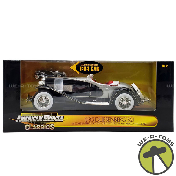 American Muscle Classics 1935 Duesenberg SSJ Diecast Vehicle 1:18 Scale