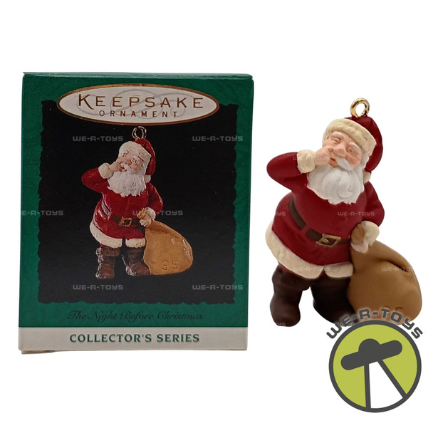 The Night Before Christmas Miniature Hallmark Keepsake Ornament New 1995 QXM4807