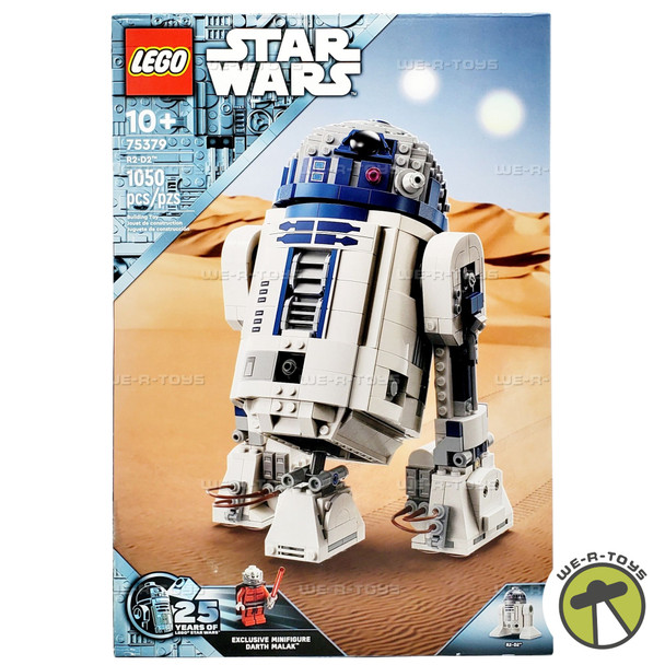 LEGO Star Wars R2-D2 1050 Piece Building Set 25 Years of LEGO Star Wars 75379