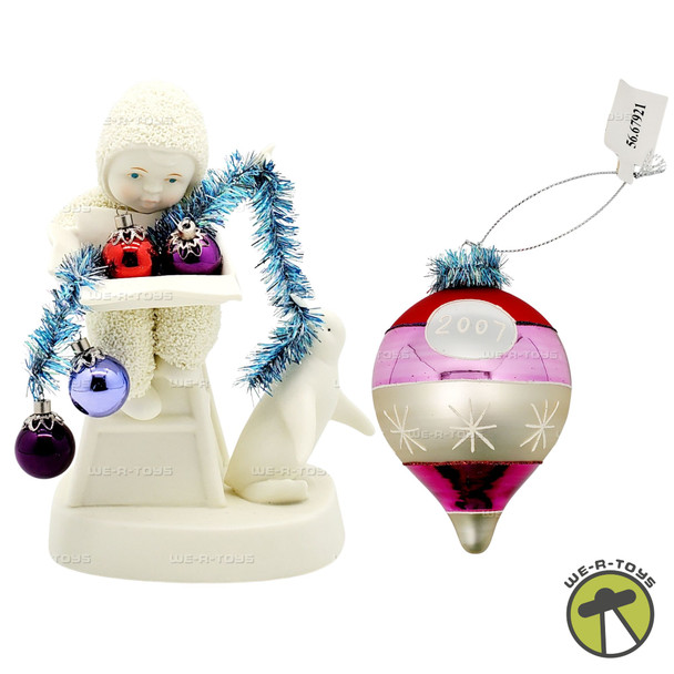 Department 56 Snowbabies Don't Open Till Christmas Figure and Ornament 67921