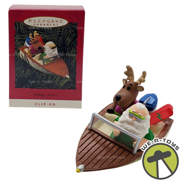 Hallmark Keepsake 1993 Making Waves Clip On Christmas Ornament NEW
