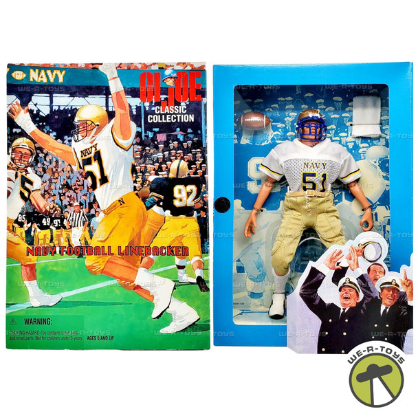 G.I. Joe Classic Collection Navy Football Linebacker Action Figure Hasbro 81463