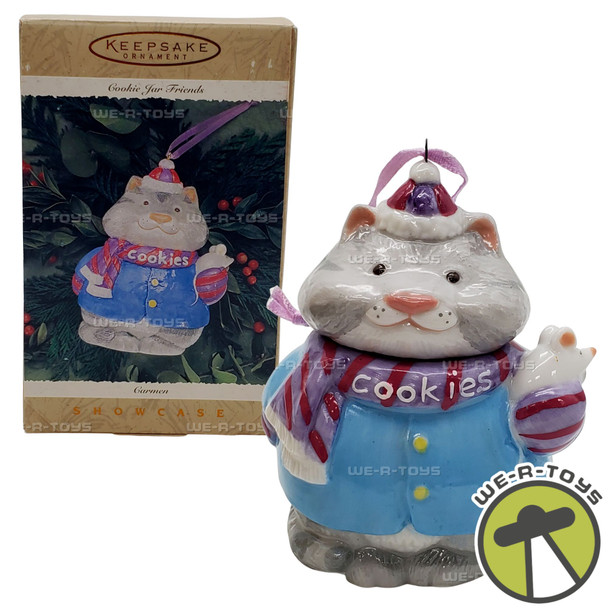 Hallmark Keepsake 1996 Cookie Jar Friends Carmen Showcase Christmas Ornament NEW