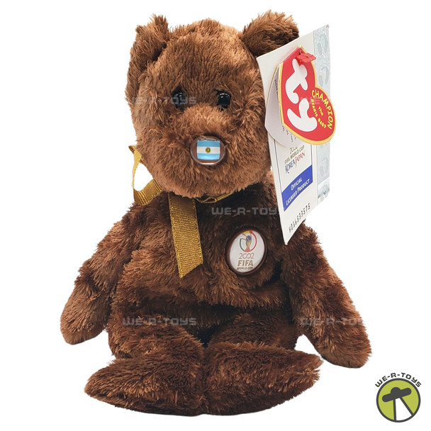 Ty Beanie Babies Champion the Bear - Argentina