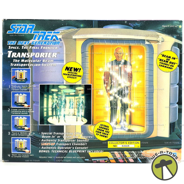 Star Trek TNG Transporter System w/ Sounds from the TV Show 1993 Playmates #6104