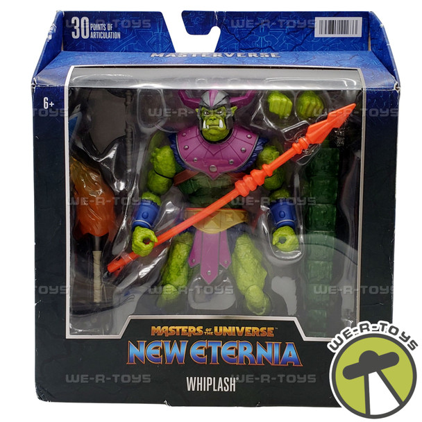Masters of the Universe Masterverse New Eternia Deluxe Whiplash Figure NEW