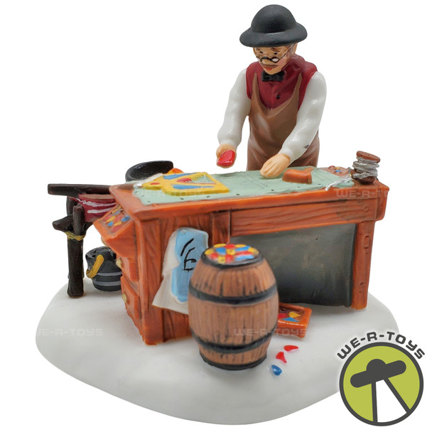 Department 56 Dicken's Village Series Stained Glass Artisan No. 58802