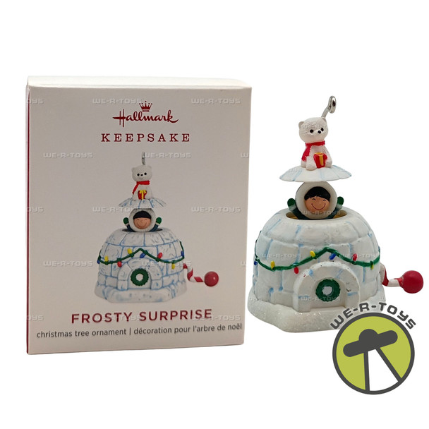 Frosty Surprise Igloo Miniature Hallmark Keepsake Ornament New 2019 QXM8327