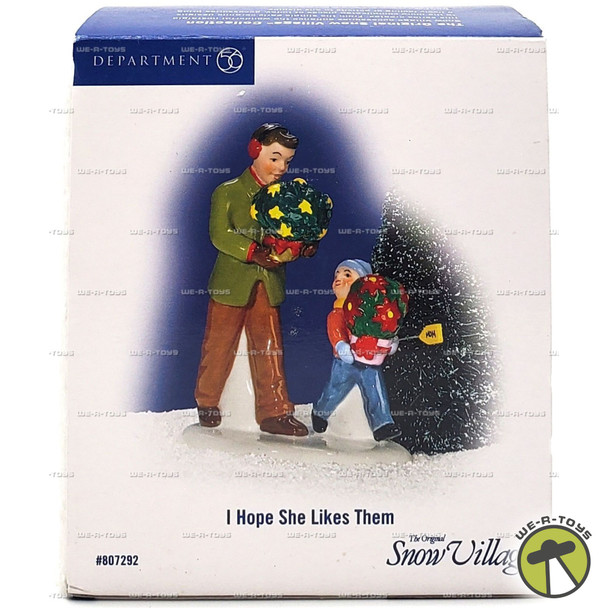 Department 56 The Original Snow Village 2008 I Hope She Likes Them #807292
