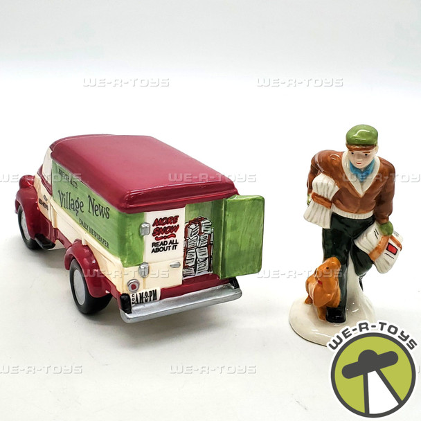 Department 56 Village News Delivery Snow Village 54593 NEW