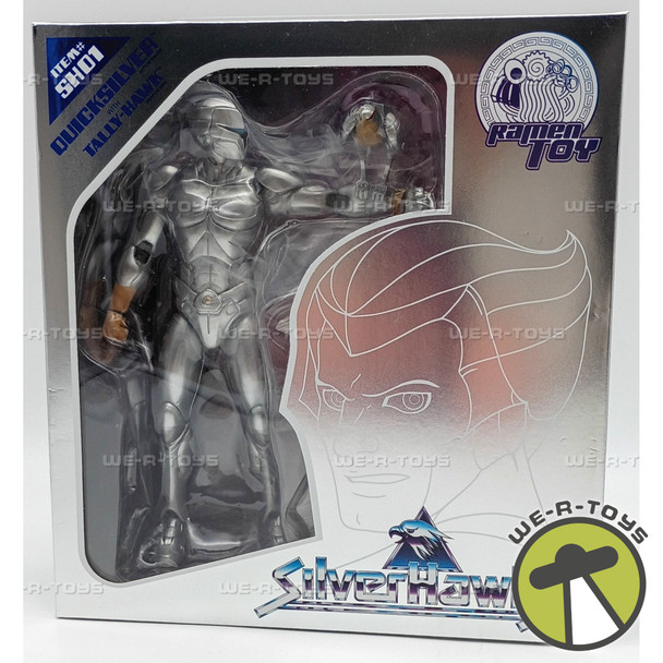 Quicksilver With Tally-Hawk SilverHawks Super 7 Action Figure Ramen Toy 2022