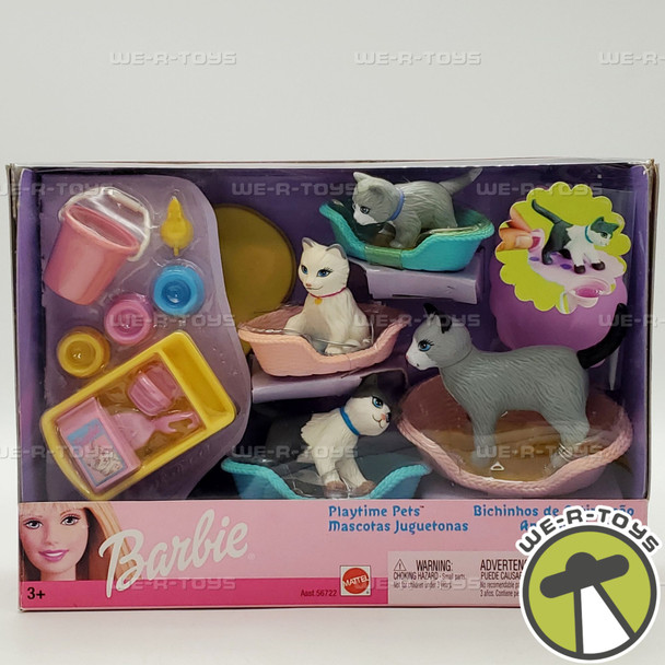 Barbie Playtime Pets Accessory Playset Mattel 56722 NEW