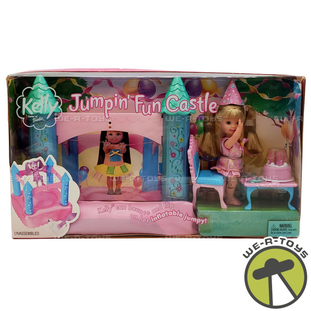 Kelly Sister of Barbie Jumpin' Fun Castle Doll & Play Set 2002 Mattel #56972