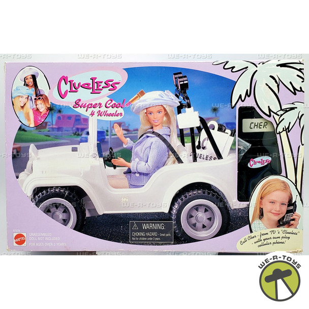 Clueless Super Cool 4 Wheeler Vehicle and Cellular Phone 1996 Mattel 67579