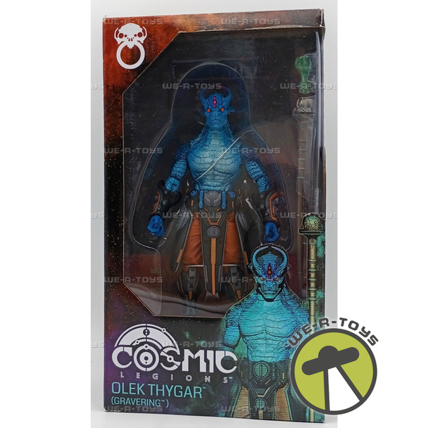 Olek Thygar Gravering Cosmic Legions Action Figure 2023 Four Horsemen CLCOSTST