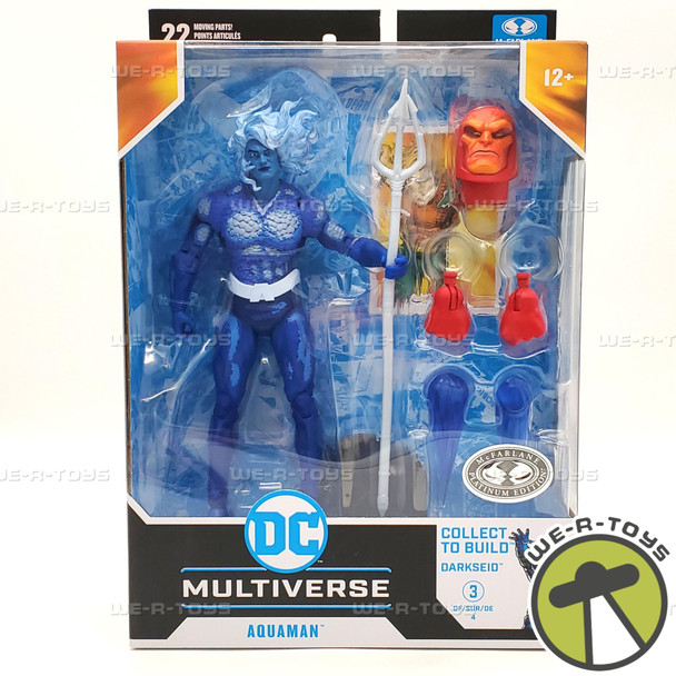 DC Multiverse Justice League Task Force Aquaman Chase Variant McFarlane Toys