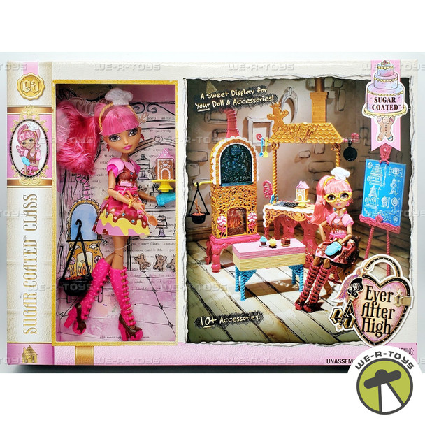 Ever After High Sugar Coated Kitchen with Ginger Breadhouse Doll Play Set