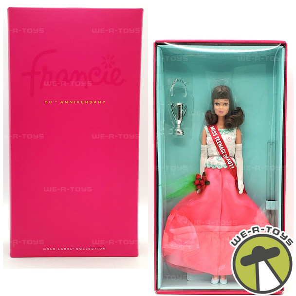 Barbie 50th Anniversary Francie Doll Gold Label 2016 Mattel DKN06