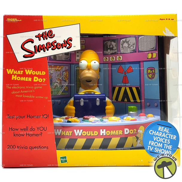 The Simpsons What Would Homer Do Trivia Game 2002 Hasbro #66876