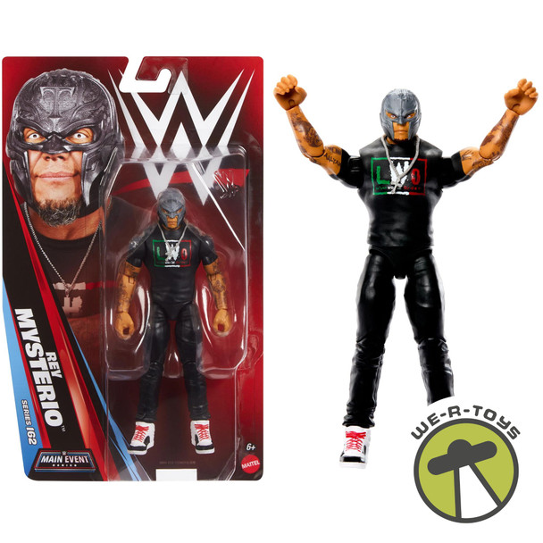 WWE Main Event Series 162 Rey Mysterio Action Figure 2025 Mattel