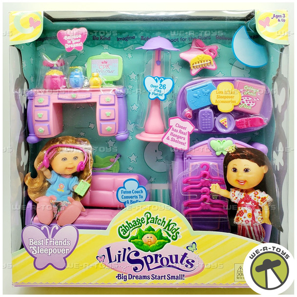 Cabbage Patch Kids Lil Sprouts Brest Friends Sleepover Doll Furniture 16610