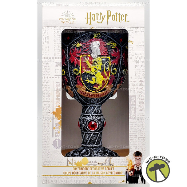 Wizarding World of Harry Potter Gryffindor Decorative Goblet Figurine