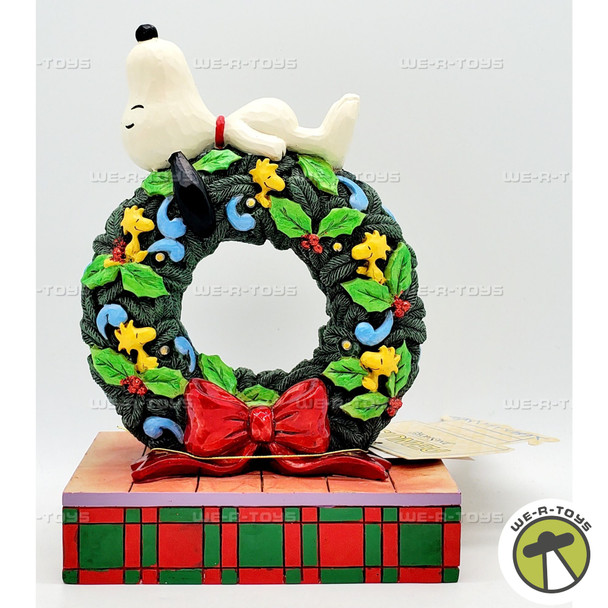 Peanuts by Jim Shore Happy Holiday Dreams Light Up Figurine Enesco 6017242