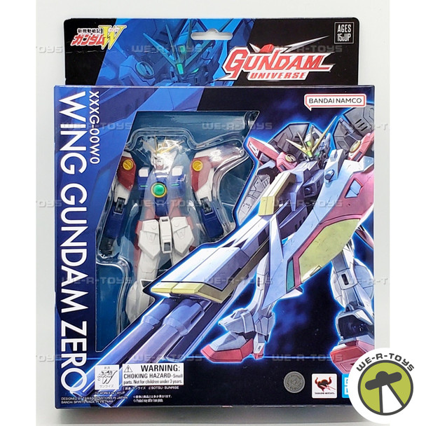 XXXG-00W0 Wing Zero Gundam Universe Action Figure Bandai S67527
