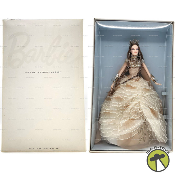 Lady of the White Woods Barbie Doll Gold Label Faraway Forest 2014 Mattel #CGK94