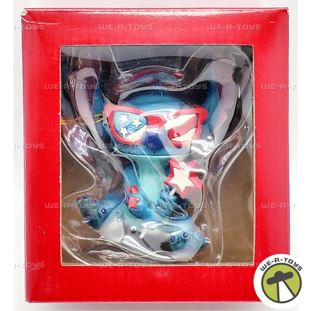 Disney Traditions by Jim Shore Lilo and Stitch Patriotic Mini Stitch Figurine